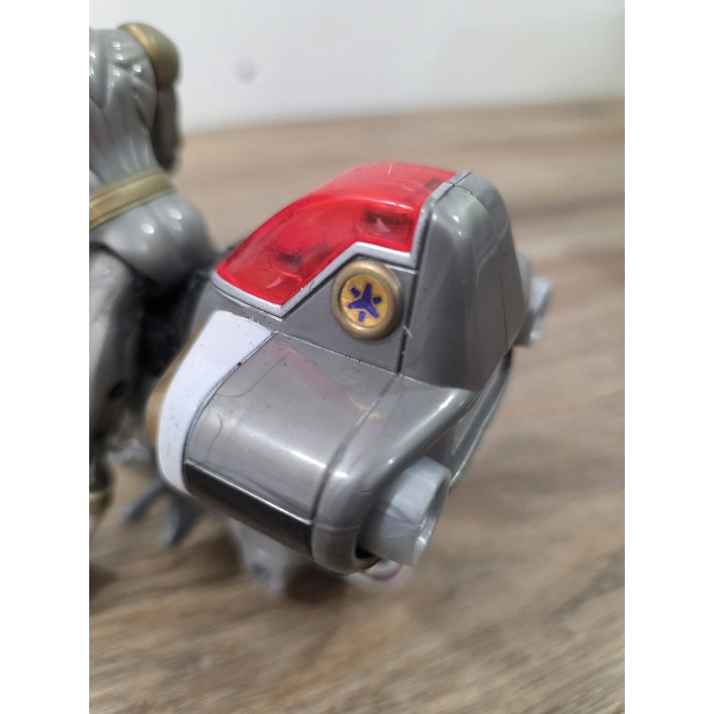 1999 Power Rangers Lightspeed Rescue Titanium Ranger & Lightspeed Cycle & Extras - Picture 6 of 13
